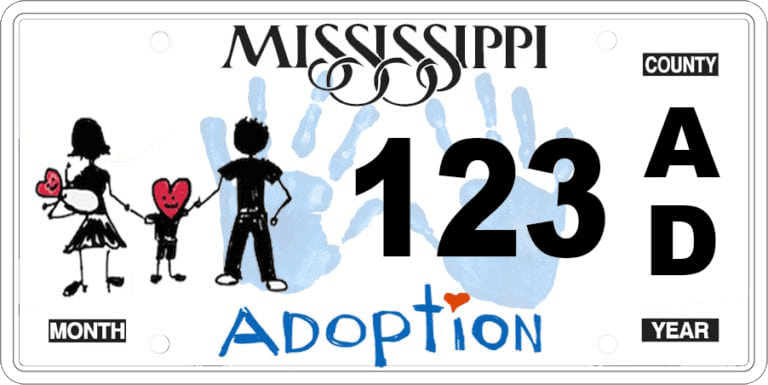Adoption Car Tag
